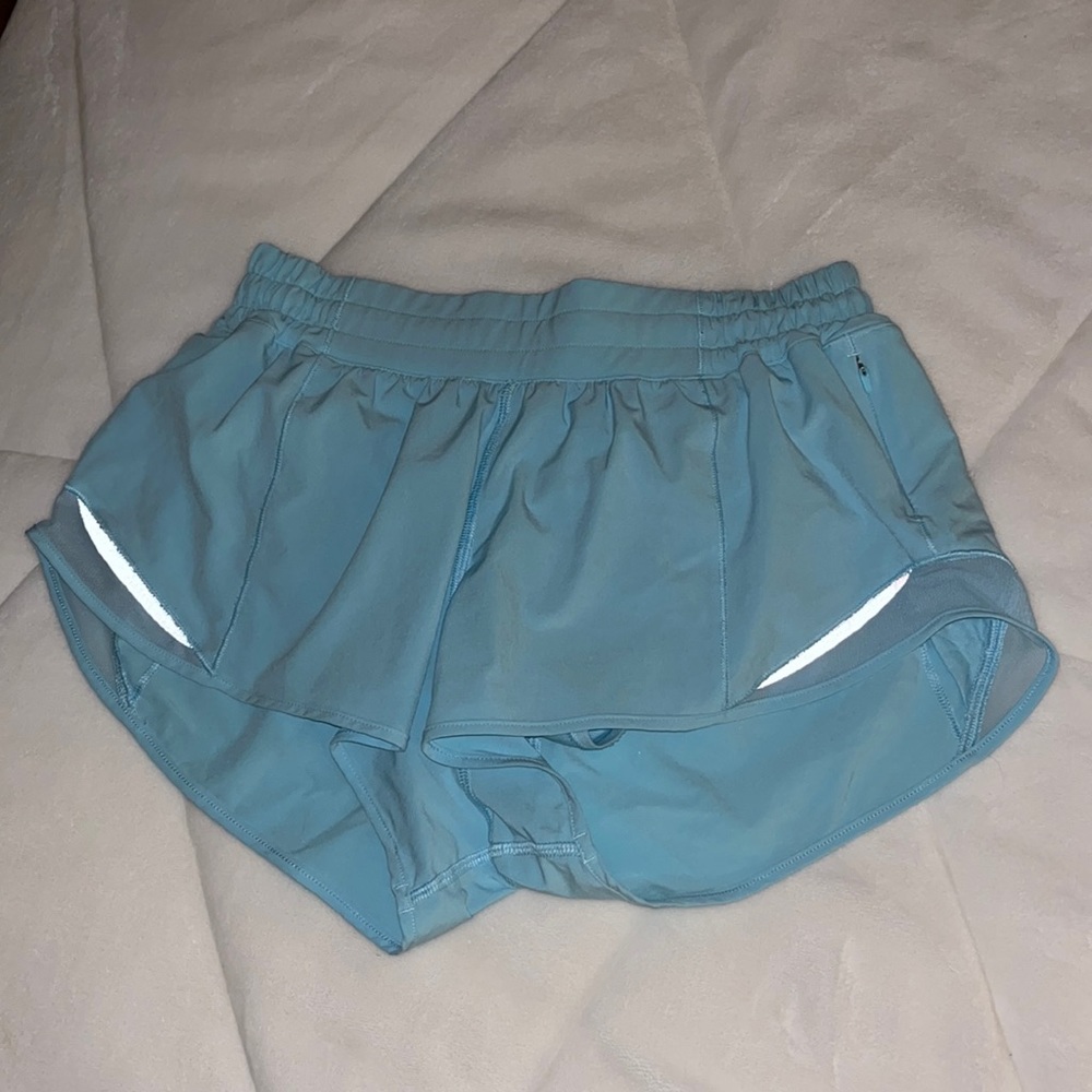 Icing blue lululemon shorts!